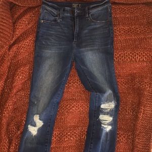 Super High Waisted Abercrombie Jeans